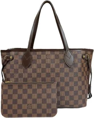 Louis Vuitton Pre-owned Tote Bags, female, Brown, Size: ONE SIZE Pre-owned Canvas louis-vuitton-bags