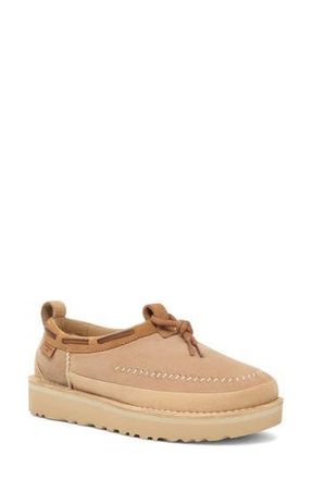 UGG Gender Inclusive Tasman Crafted Regenerate Genuine Shearling Lined Slipper in San at Nordstrom Rack, Size 11 Womens / 10 Mens