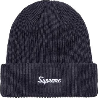 SUPREME FW26 Loose Gauge Beanie Navy SUP-FW26-2020-NVY
