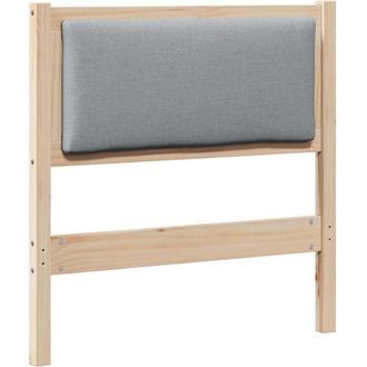 vidaXL Headboard Other Brown 75 cm Solid pine wood vidaXL