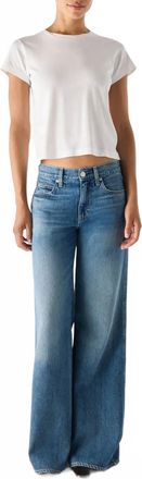 Amo Regina Low Rise Jeans In Ethereal
