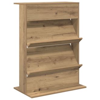 vidaXL Estante De Revistas Roble Artisan 70 X 41 X 96 Cm Vidaxl