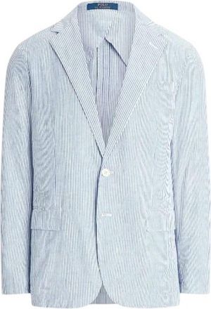 Polo Ralph Lauren Seersucker Tailored Blazer, Size Medium