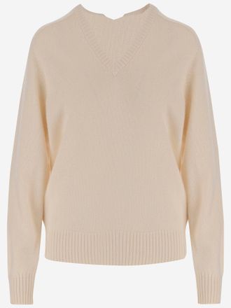 Tシャツ・カットソー Carven Turtle Neck Underpinning Ecru Wool Pullover Carven Turtle Neck Underpinning Ecru Wool Pullover | ShopSimon