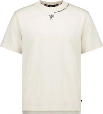 Moncler Camiseta SS - Tops - Hombre - Blanco - S