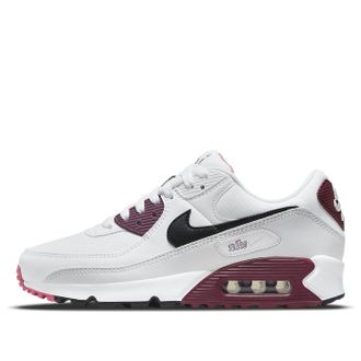 Nike (WMNS) Nike Air Max 90 White Dark Beetroot DH1316-100