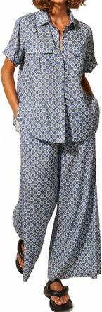 Kivari Zuri Shirt In Blue