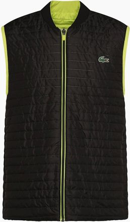 Lacoste Mens Lightweight Reversible Padded Vest - Black - Size: 38/36/Regular