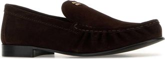 Miu Miu Womens Loafer Brown Calf