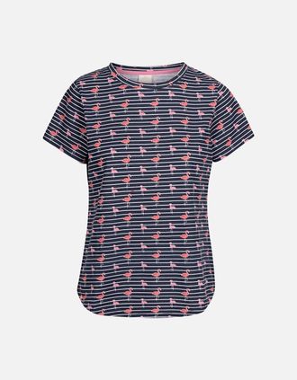 Trespass Womens Trespass Womens/Ladies Cara Flamingo Casual Top - Navy - Size: 10/8