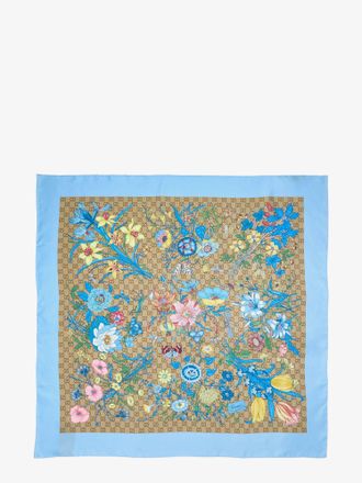 Gucci Foulard Light Flora in seta - GUCCI - gender_Woman