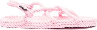 Nomadic State of Mind twisted raffia sandals - women - Polypropylene/Fabric/Fabric - 40 - Pink