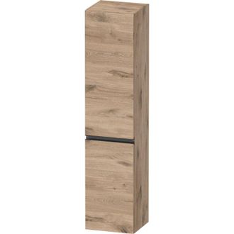 Duravit Duravit - Sivida Armario Alto, Tirador Negro Diamante Mate, Bisagra