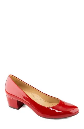 Marc Joseph New York Broad St 2.0 Patent Leather Pump in Campari Soft Patent at Nordstrom, Size 10.5