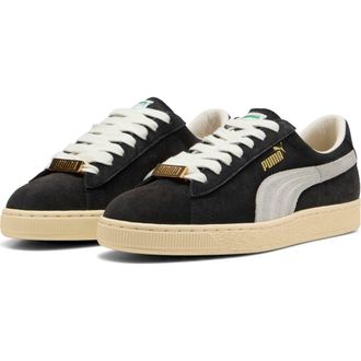 Puma A$AP ROCKY X PUMA Suede Sneaker in Puma Black/puma White at Nordstrom, Size 10.5