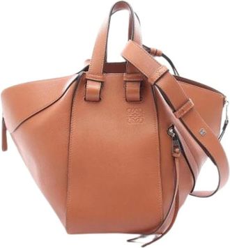 Loewe Borsa Hammock Pre-owned - - Pre-owned - Donna - Marrone - ONE SIZE
