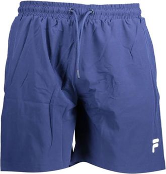 Fila Beach Boxer - Heren - Strandmode - Blauw - S - Polyester - Badmode