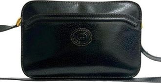 Gucci Pre-owned Cross Body Bags, female, Black, Size: ONE SIZE Pre-owned Vintage Cross Body Bag