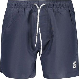 North Sails Polyester Zwembroek - Heren - Strandmode - Blauw - S - Polyester - Badmode