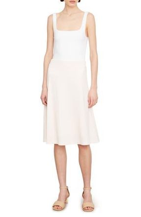 Vince Crepe Skirt in Bone at Nordstrom Rack, Size Xx-Small