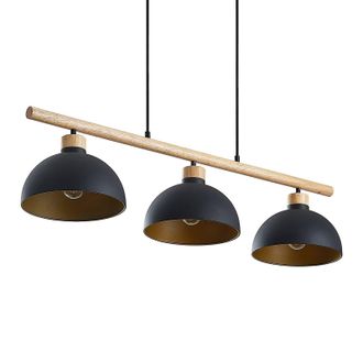 Lindby L&aacute;mpara Colgante tirzana En Negro De Metal - Lindby