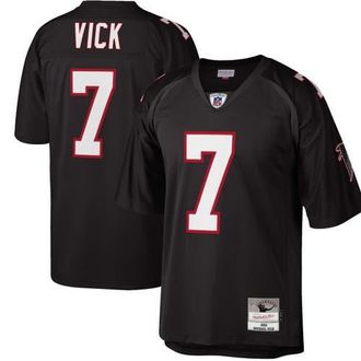 Mitchell & Ness Mens Mitchell & Ness Michael Vick Black Atlanta Falcons Big & Tall 2002 Retired Player Replica Jersey at Nordstrom, Size 4X-Large