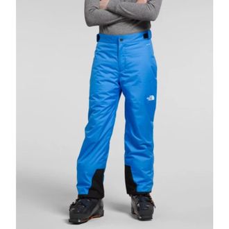 The North Face Mens The North Face Freedom Ski Pants Boys Blue Insulated Waterproof KFC269