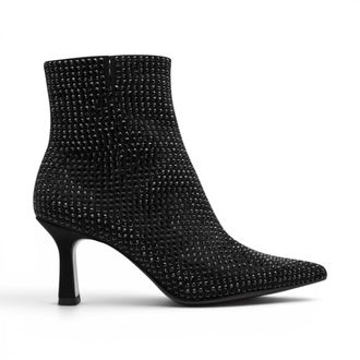 Tamaris Tamaris Dames Diamante Stiletto Mode Enkellaarzen met hakken - 25385-47