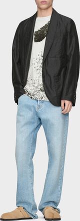 Maison Margiela T-shirt With Print, Mens, White
