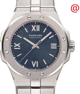 Chopard Pre-owned Chopard Alpine Eagle Automatic Blue Dial Ladies Watch 298601-3001