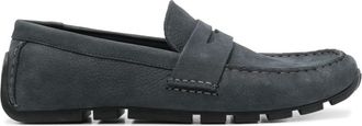 Clarks Oswick Bar leather boat shoes - men - Calf Leather/Fabric/Rubber/Calf Leather - 41 - Blue