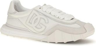 Dolce & Gabbana Calf Leather Sneaker - White