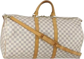 Louis Vuitton Pre-owned Weekend Bags, female, White, Size: ONE SIZE Pre-owned Vintage Weekend Bag