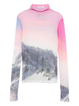 Patrizia Pepe Sweater met patroon - Roze
