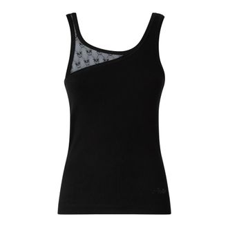 Pinko Sleeveless Tops, female, Black, Size: XS Cupboard Canotta