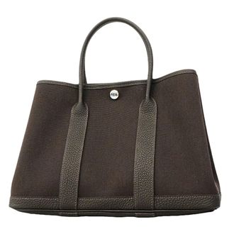 Herm&egrave;s Brown Tote Bag (Pre-Owned)