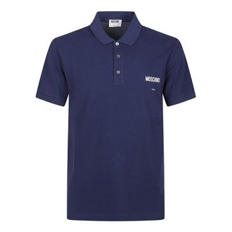 Moschino Heren, Tops, Blauw, Maat: L Katoen