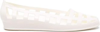 Ancient Greek Sandals Elli jelly ballerina shoes - women - Rubber/Rubber/Rubber - 37 - White