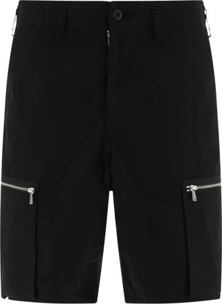 Nonnative Tropper 6P cargo shorts met rits - Zwart