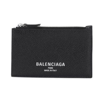 Balenciaga Wallets & Cardholders, male, Black, Size: ONE SIZE Black Mens Wallet Accessories