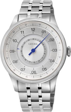 Gevril Group Jones St Automatic Silver Dial Mens Watch 2100