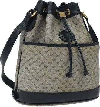 Gucci Pre-owned Cuero bolsos-gucci - Pre-owned - Mujer - Azul - ONE SIZE