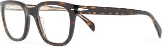 Eyewear by David Beckham Vierkante Zonnebril - Heren - Brillen - Bruin - 50 MM - Accessoires