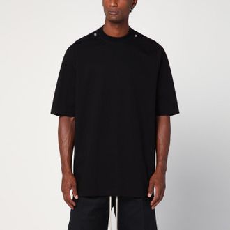 Rick Owens T-shirt nera in cotone