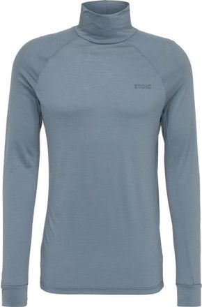 Stoic Merino180 BengtSt. Turtle Neck Merinounterw&auml;sche f&uuml;r Herren | grau