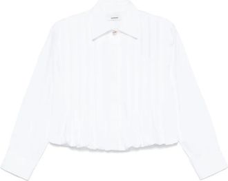 Sandro Camicia in cotone - 10 BLANC