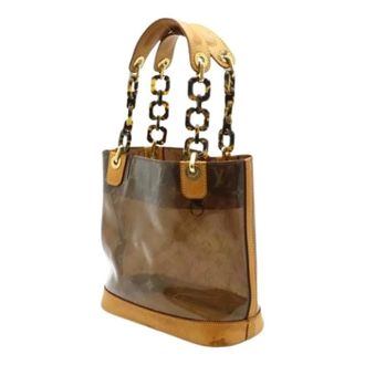 Louis Vuitton Pre-owned Tote Bags, female, Brown, Size: ONE SIZE Pre-owned Cabas Ambre Tote Bag