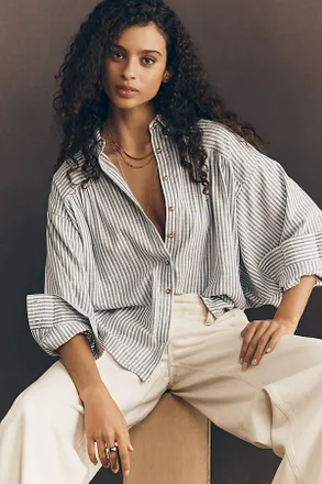 Pilcro Batwing Buttondown Shirt