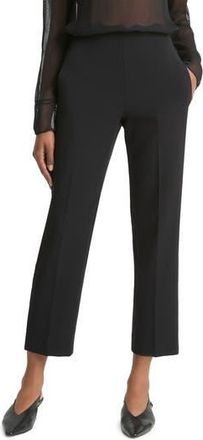 Vince Velvet Side Stripe Crop Pants in Black at Nordstrom Rack, Size Xx-Small