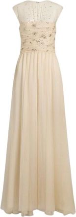 Alberta Ferretti Mujer, Vestidos, Beige, Talla: XS